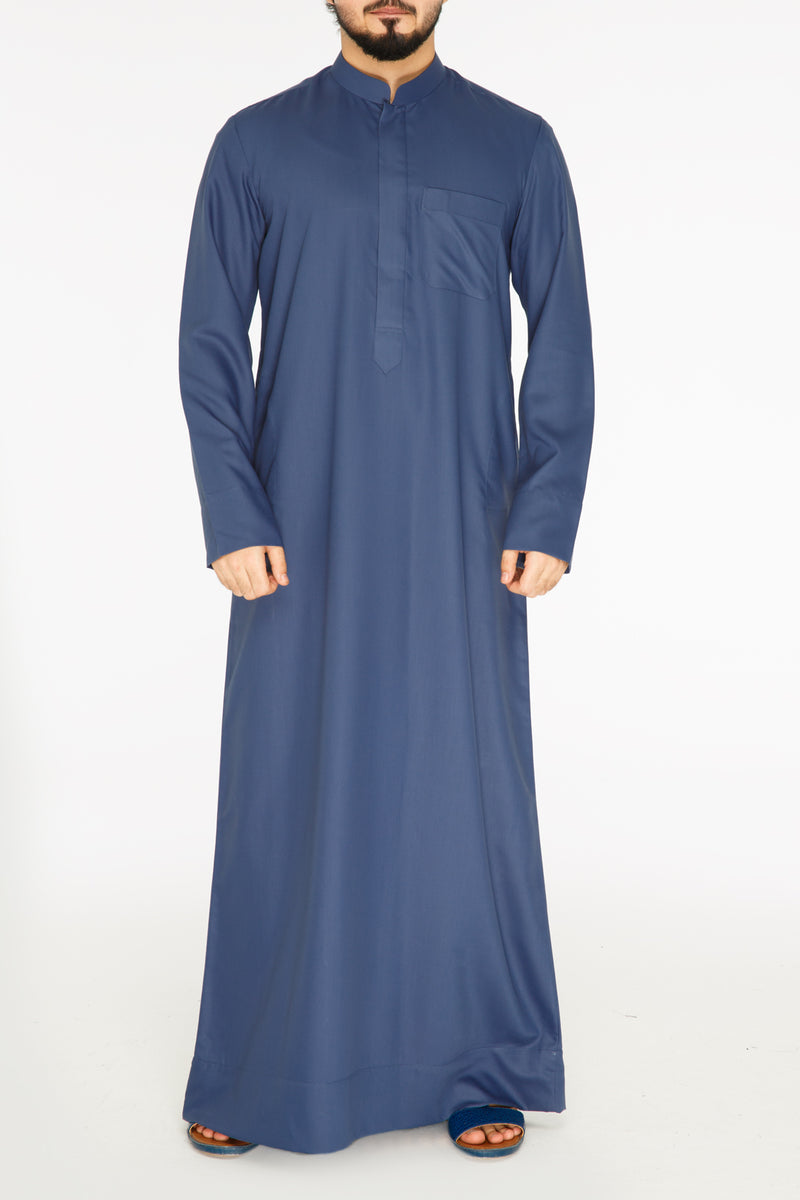 Casual Kuwaiti Kandora Navy – Aara Online